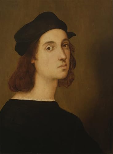 Impression sur toile autoportrait de Raphaël peinture haut de gamme