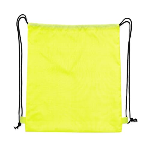 Mochila Saco Em Poliéster Leve E Resistente (Amarelo)