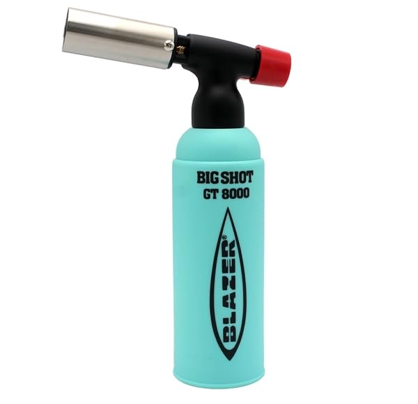 Blazer Industrial Torch Lighter Big Shot GT 8000 Teal Black