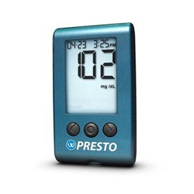 Wavesense Presto Blood Glucose Meter Kit & 200 Test Strips - Save 25%!