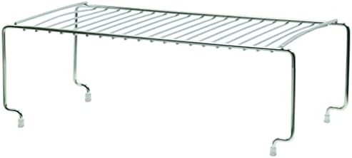 Organizador Armário Prateleira Multiuso Empilhável Cromado - Kit ...