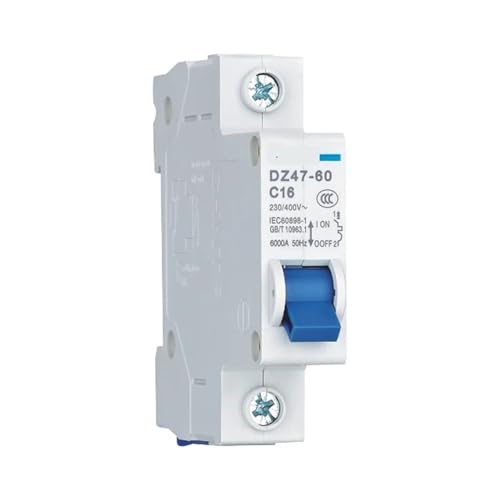 Disjoncteur DZ47-60 1P type C interrupteur automatique courbe C pour installation maison