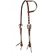 Cashel Slip Ear Headstall with Braided Rawhide