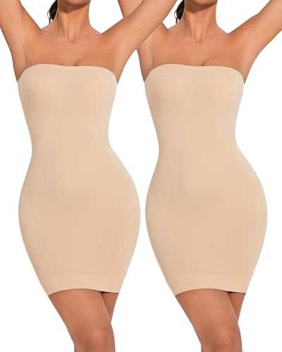 Strapless Shapewear Full Slip for Women