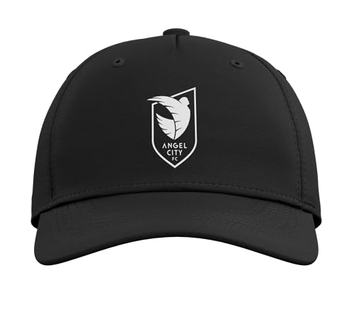 Gorra negra ajustable oficial NWSL Angel City FC miniatura 2