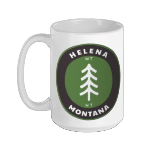 Helena Montana Outdoors Forest Badge Mug 15oz