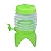 Cirdora Wasserspender Faltbar Wasserbehälter Mit Hahn Faltbares Fässchen Getränkespender Wasserkanister Tragbarer Faltbarer Wasserträger Faltender Bierfass 3,5L (Wasserkanister Für Wasserspender)