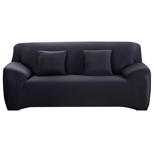 HIFUAR Fundas para Sofa Elástica 1,2,3,4 Plazas,Cubre Sofá Universal Cubierta de Sofá de Color Sólido Protector de Sofá o Sillón