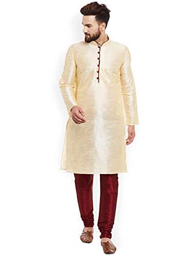 Image of Royal Kurta Men's Cotton Silk Kurta Pyjama Set