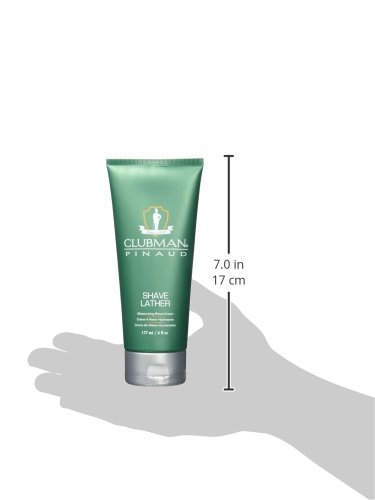 Image of Clubman Pinaud Shaving Cream for Men - Rich, Creamy Lather for Smooth Shave, Men's Shaving Cream, 6 fl oz