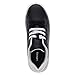 Levi's Womens Ellis Synthetic Leather Casual Lowtop Sneaker Shoe, Black/White, 8.5 M