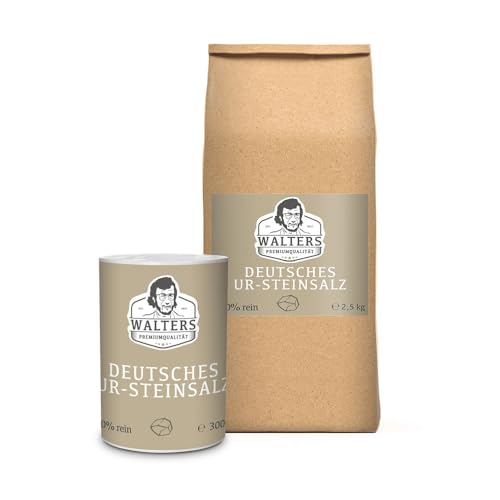 Deutsches Ur-Steinsalz (300g + 2 5kg)
