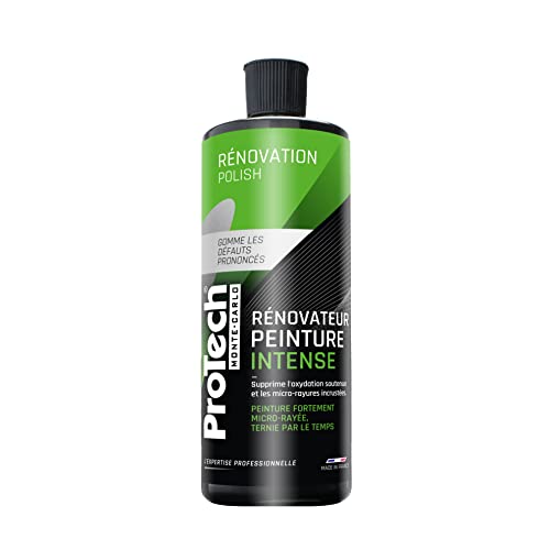 ProTechMC | Rénovateur de Peinture Intense pour Voiture | Efface Rayure, Oxydation | Polish Voiture | Ravive la Peinture | Compatible Toutes Peintures (Hors...