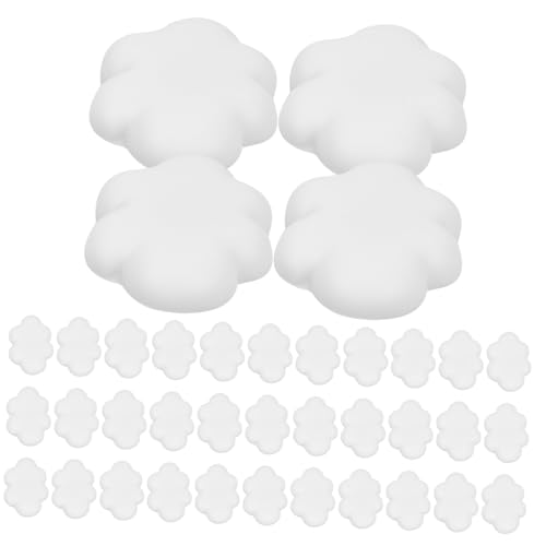 MAGICLULU - MAGICLULU 100 pièces Décorations en résine blanches Accessoires DIY pour coque de téléphone et trousse à crayons matériel handmade léger pour customisation originale