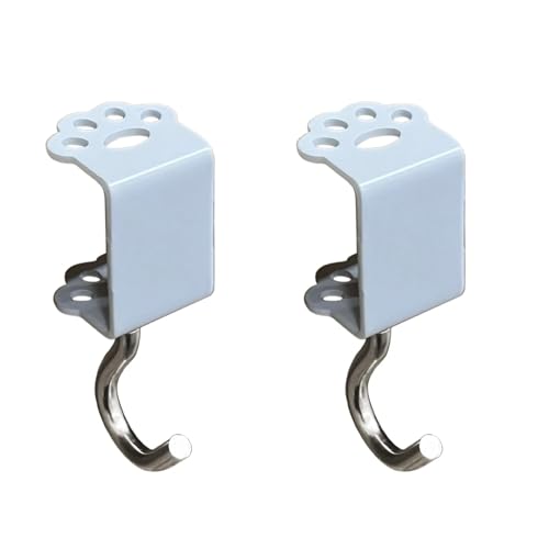 Cuelga bolsos mesa Gancho for colgar en el borde del escritorio ajustable for auriculares de juego, organizador oficina, mesa giratoria lateral Soporte para bolsos de mano multiusos(Blue 2pcs)