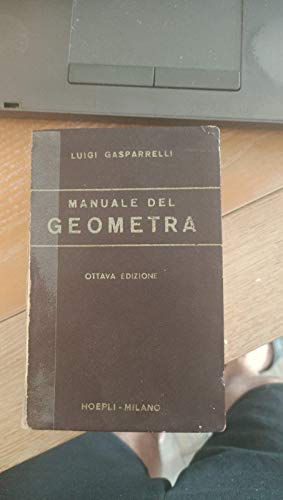  Manuale del geometra gasparelli 1951