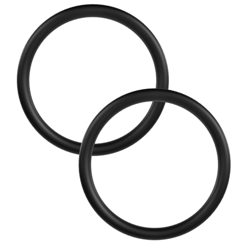 Image of (2pcs) 6P3-24564-00-00 Fuel Filter Gasket Compatible with Yamaha Outboard 4-Strokes Engine F150 F175 F200 F225 F250 F300 F350 Models Fuel Filter Cup Seal O-Ring Replacement