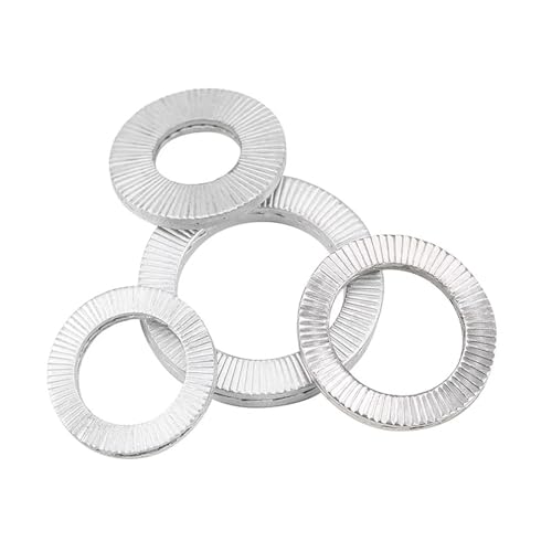 Rondelle autobloquante inox 316 M16 solution anti-vibration extérieure