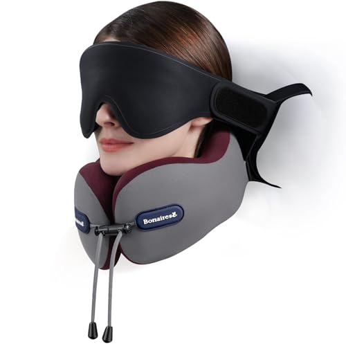 Image of Travel Pillow, Neck Pillow Airplane for Long Flight Sleeping