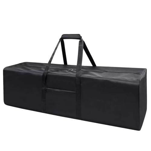 3pack 197L Travel Duffle Bag -47 Inch Extra Large Sports Duffel Luggage Bag Large Holdall with Upgrade Zipper, Sturdy & Water Resistant, Oversize, Black