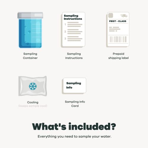 Image of Tap Score Algae in Water Test Kit | Full Report | EPA Certified Water Labs | #1 Best Home Water Test 2021-24 NYT Wirecutter | 100% Unbiased