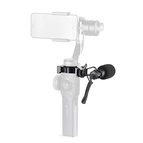 Generic XIAOMAI Hot Shoe Adapter Ring Mount for Zhiyun Smooth 4 Gimbal Rode Microphone LED Filmmaker