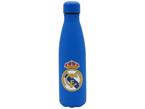 CyP Brands- Real Madrid, Botella, Botella de Agua, Bidón, Cantimplora, Color Azul, Producto Oficial