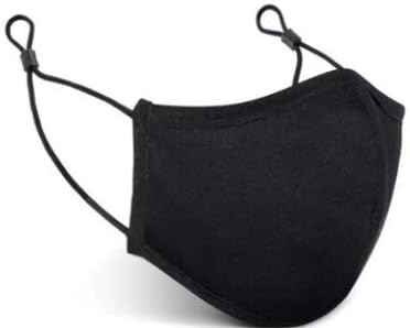 Washable 3-Layer Cotton Mask with Filter Pocket. 1 Mask & 5 PM2.5 Filters per Bag - Image 2