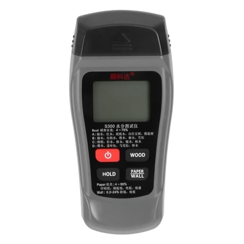 DIYEAH 2 Pièces testeur d'humidité détection plantes à l'intérieur capteur d'humidité humidimètre pour plantes en pot Moudin d'humidité pour bois Plastique Grey