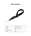 Ringke Lanyard Strap [One-Touch Buckle] Designed for Camera Strap and Phone Strap, Adjustable Sturdy Universal Neck Strap Compatible with Camera and Phone Case - Black