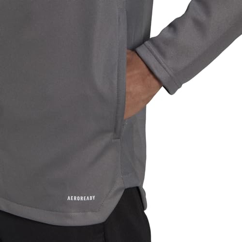 Image of Adidas Cotton Men Solid Tiro 21 Standard Length Track Jacket