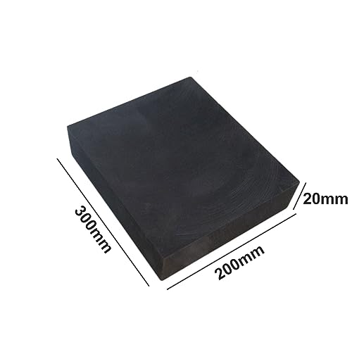 COYOUCO 99.9% Purity Graphite Ingot Block Graphite Plate 300X200x20mm