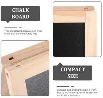 Chalkboard Signs, Chalk Board A Frame Chalkboard Sign, Double-Sided Sidewalk Easel, Sturdy Sandwich Board for Bar and Restaurant Cafe Shop Office, Business or Wedding