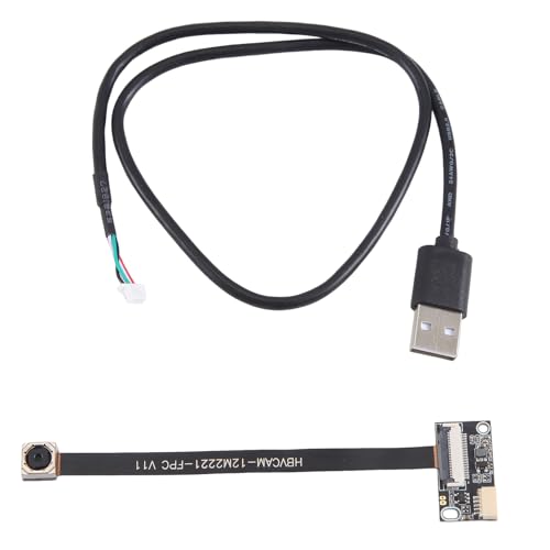 Flaroey MóDulo de CáMara 4K 12MP CMOS IMX258 USB2.0 AF/FF de Alta Velocidad 30 FPS MJPEG, YUY2 para VisióN de ProduccióN