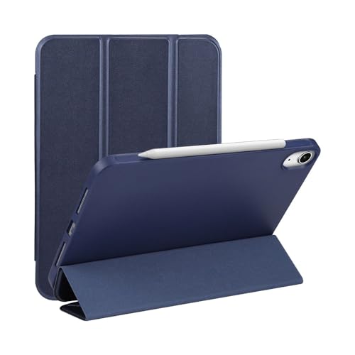 Etui Smart Cover pour iPad Air 6 et 7 11" EVETANE bleu avec support rabat
