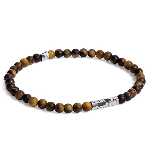 Pulsera Elegatto Premium Tiger Stone para Hombre miniatura 1