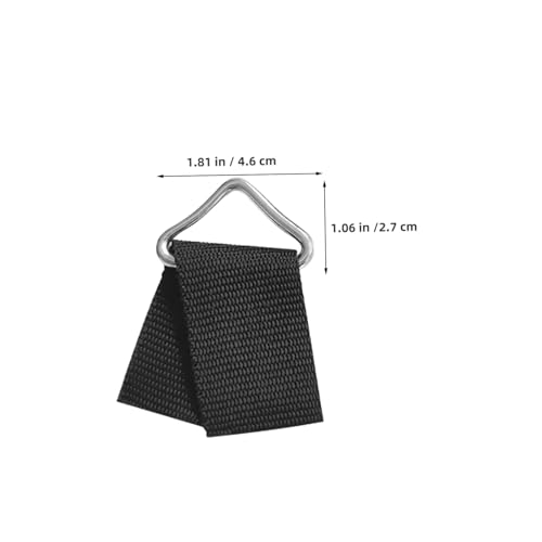 Boucles triangulaires trampoline en acier galvanisé avec sangles haute résistance - 2