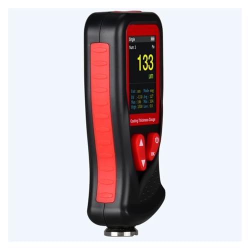 Medidor de espesor digital portátil para pintura de autos con rango 0-1300 um miniatura 4