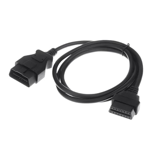 OBDII 16pin Male to Female Cable ELM327 OBD2 1.5m Extension Cable