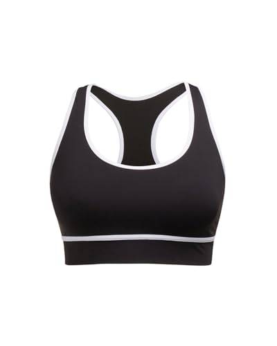 Image of Holipick Women's Sports Bra Bikini Tops Racerback Swim Top Scoop Neck Bathing Suits Top Modest Padded Crop Tops Swimsuit Only