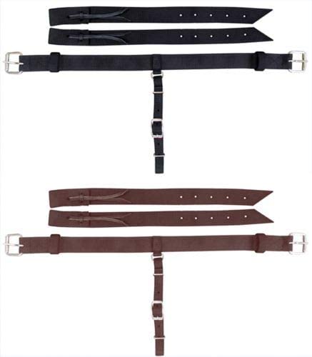 Showman Pony 1.5" Wide Nylon Back Cinch w/Roller Buckles