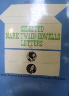 Paperback Selected Mark Twain-Howells Letters Book