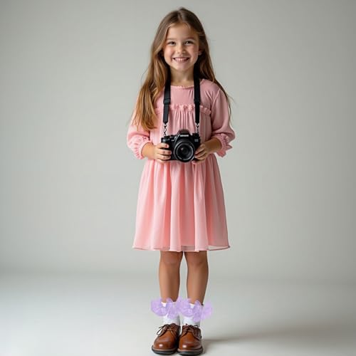 1 Pairs Soft Cotton Ruffle Sock Girls Casual White Socks for School Uniform Dress Socks4