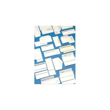 Blasetti Stri 90 Opened koperty papierowe, białe, 110 x 230 mm, papier, biały, 90 g/m², 110 mm, 23 cm)