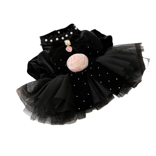 ハロウィン ペット服 秋冬 サハラローズ ウェディング 犬 ワンピース ドッグウェア 犬ドレス かわいい おしゃれ 女の子 パーティー上品 リボン レース キラキラ 結婚式 お祝い リング コスプレ 犬の服