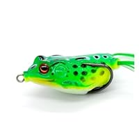 Leurre double hélice en silicone souple en forme de grenouille, appât artificiel wobbler idéal pour la pêche à la turlutte ou au poisson chat