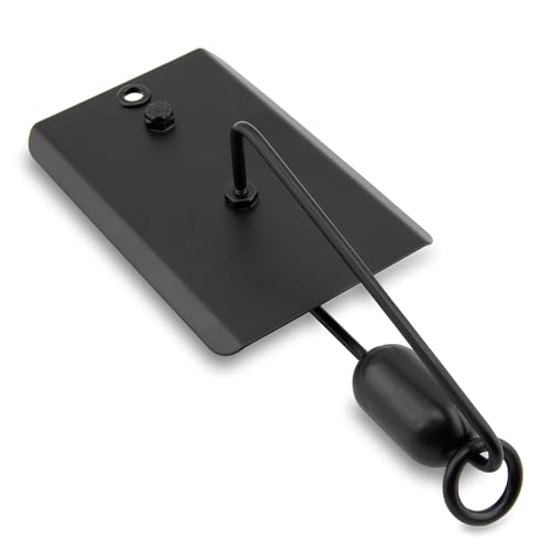 AFW American Fishing Wire Planer Board with Corrosion Resistant Stainless Steel Blade - Use for Offshore Controlled Depth Trolling, Black Coated, Size #3