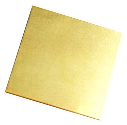 Feuille de laiton 1mm plaque de découpe métallique 200x300mm