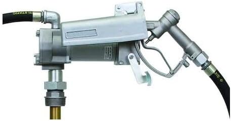 Fuel Transfer Pump, 12V DC, 15 gpm Max. Flow Rate, 1/7 HP, Aluminum, 1 in Inlet