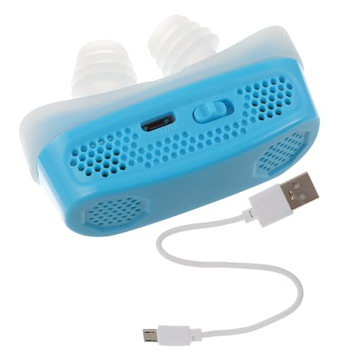 Tofficu Dispositivo Recargable Antirronquidos Portátil Pinza Nasal y Purificador de Aire para Uso Nocturno y Alivio de Congestión Nasal
